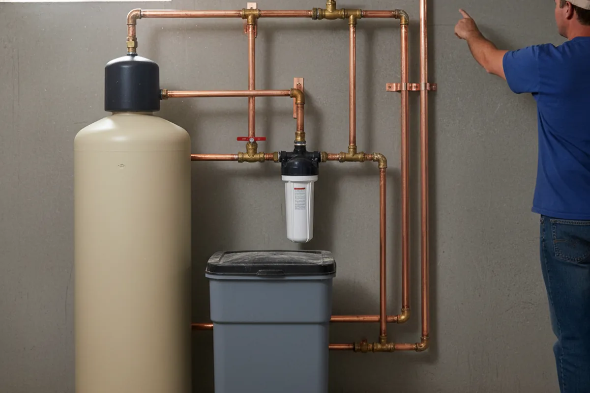 Whole-house water treatment system installed in Muscadine